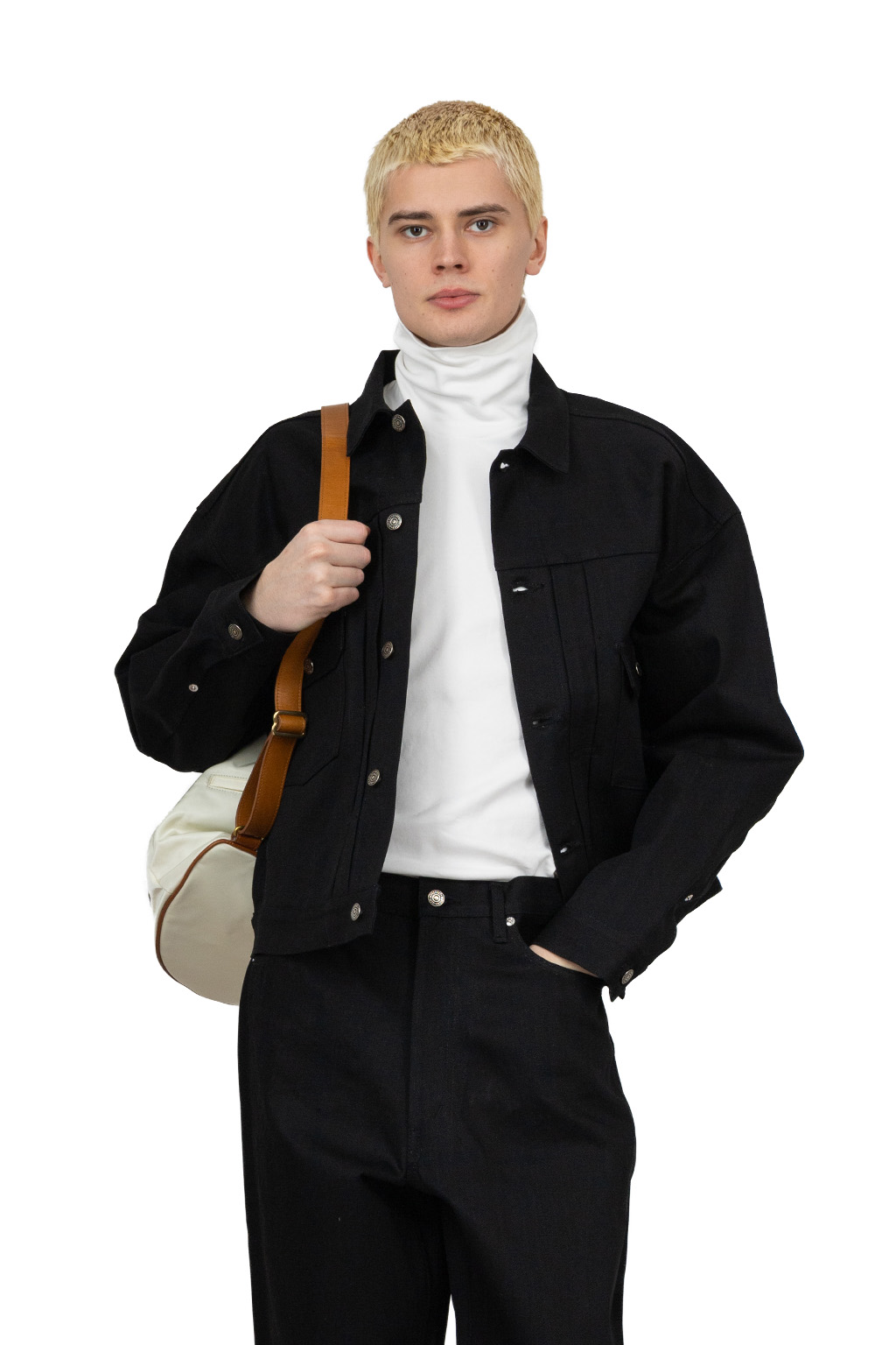 OrSlow - x Better Gift Shop - Type II Black Selvedge Denim Jacket