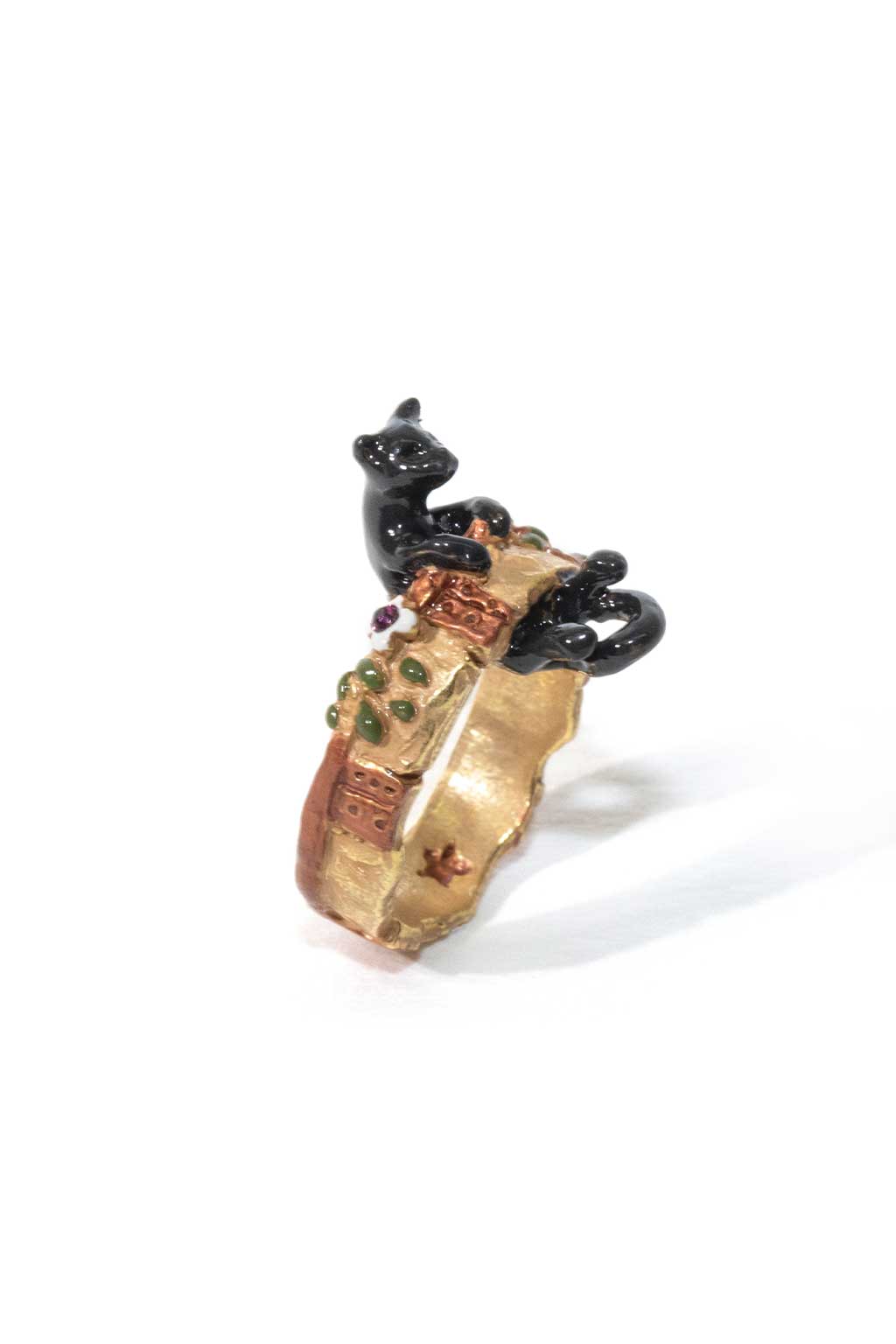 Palnart Poc - Carla the Black Cat Ring