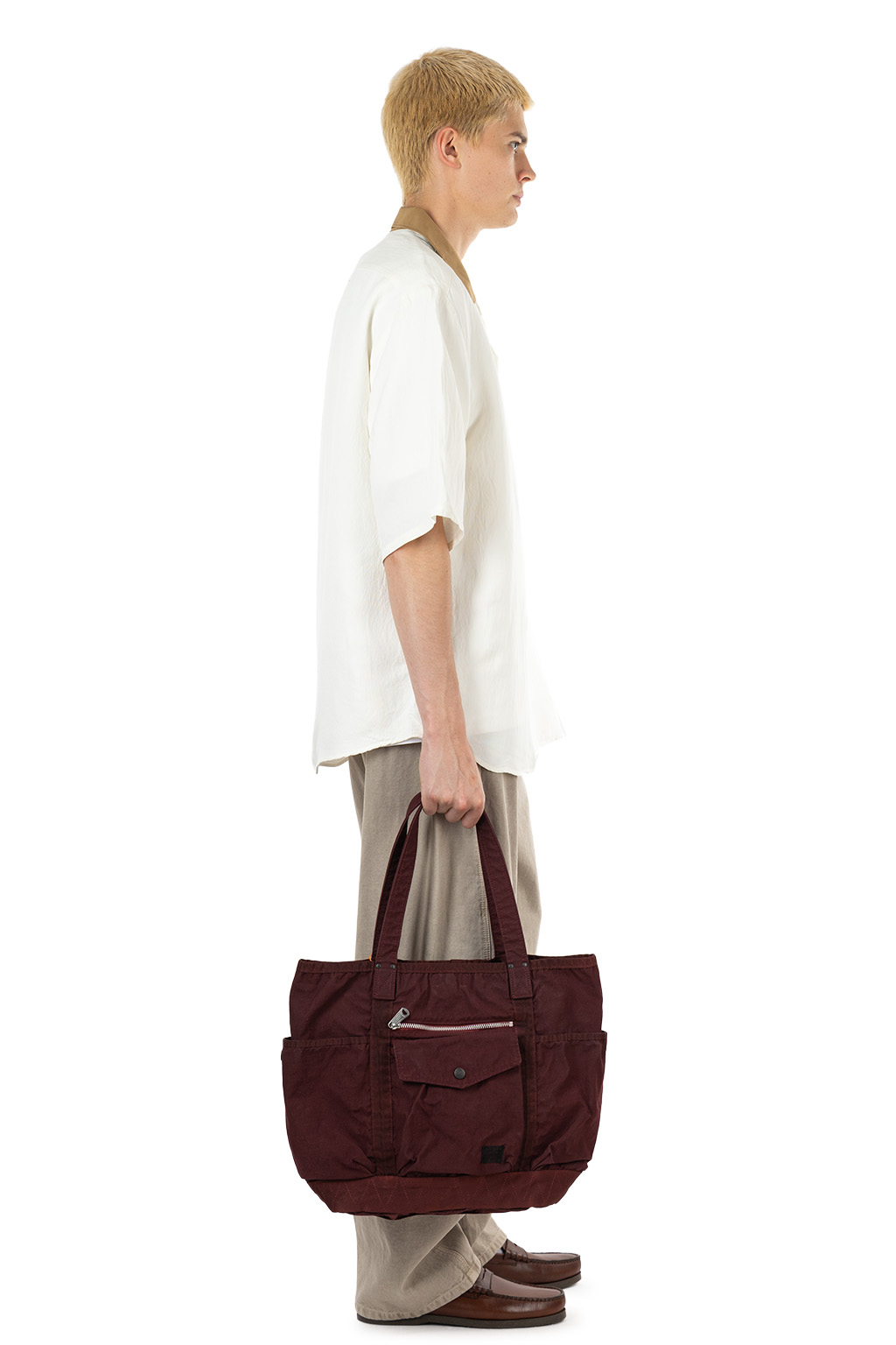 Porter Yoshida - CRAG - Tote Bag - Maroon