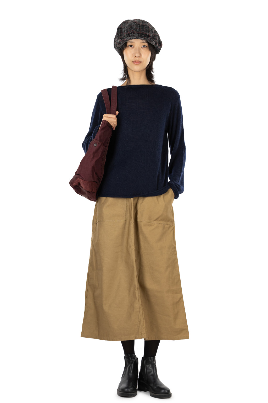 Porter Yoshida - CRAG - Tote Bag - Maroon