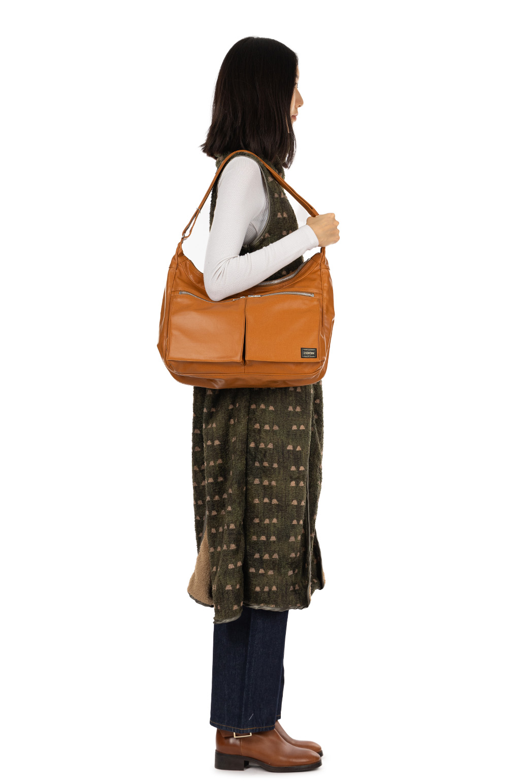 Porter Yoshida - FREE STYLE SHOULDER BAG in 2 Color Choices