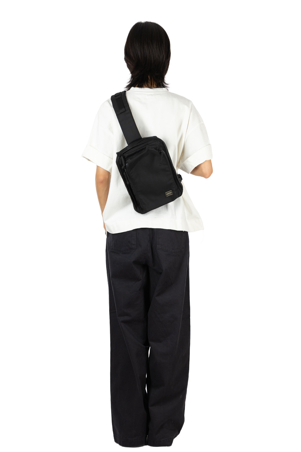 Porter Yoshida - UNIT SLING SHOULDER BAG (S) - Black