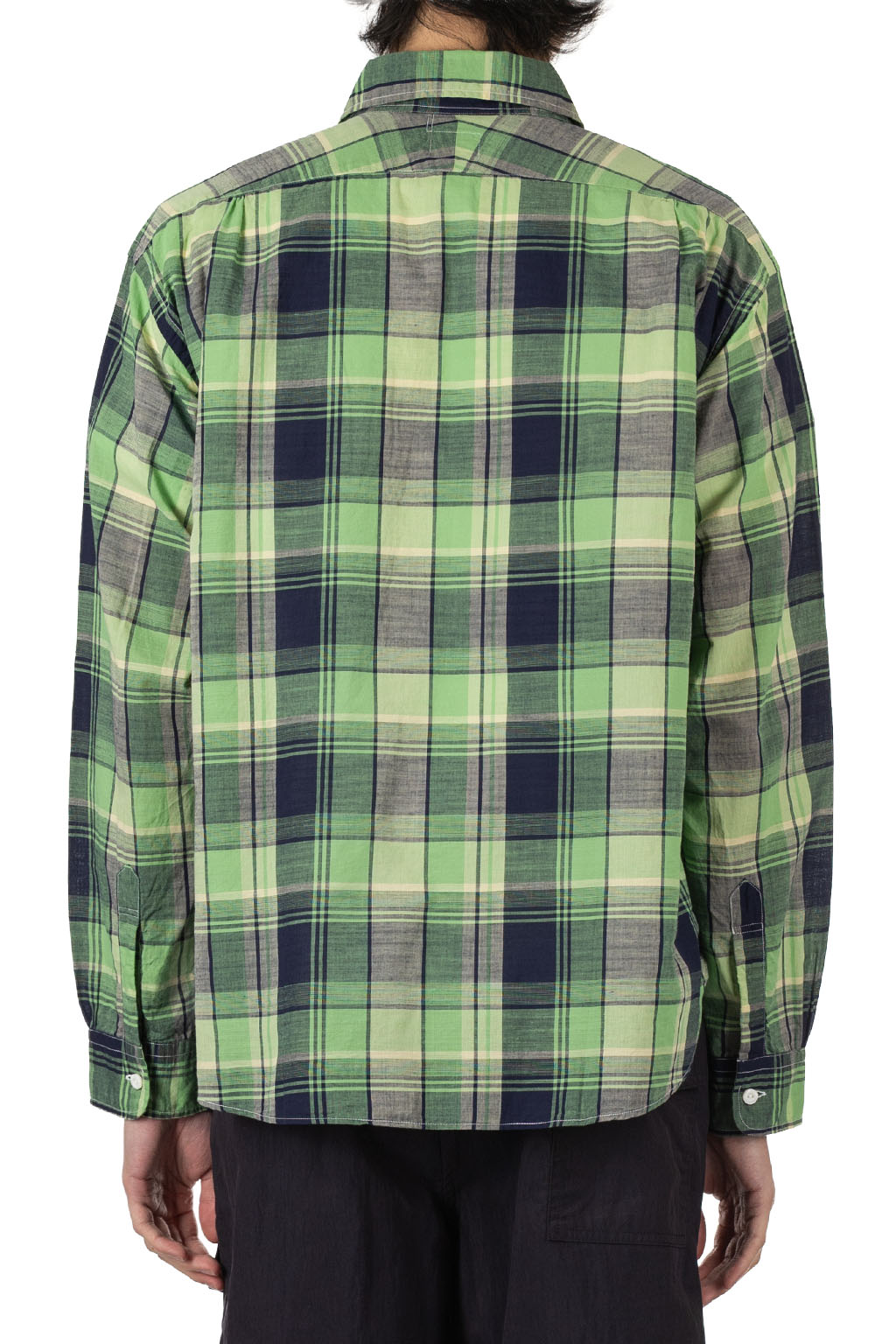 Post O'Alls - Original BL Shirt - Cotton Plaid - Green