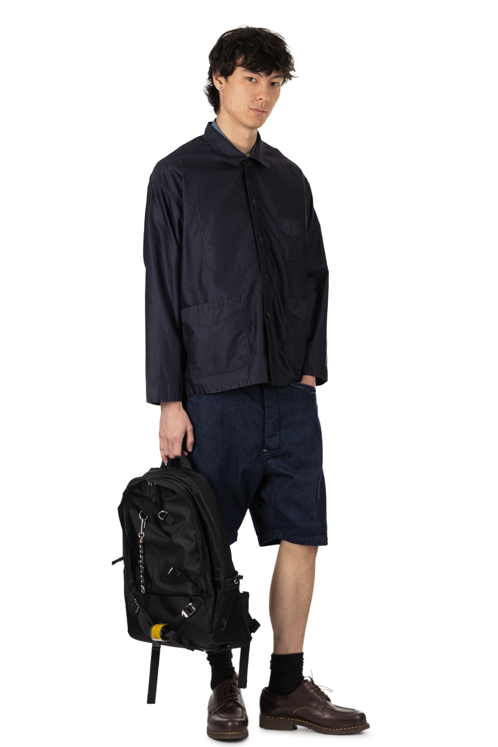 Post O'Alls - POST Chinois Travail 2 - Light Moleskin - Dk.Navy