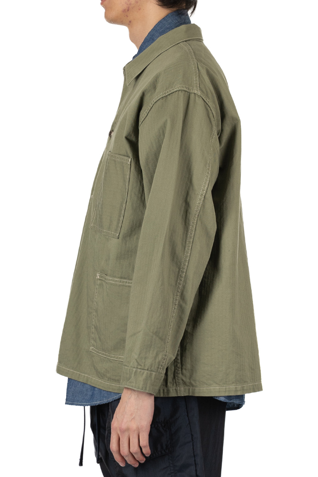 Post O'Alls - USMC 1930s Utility Jacket - Mini HBT - Sage