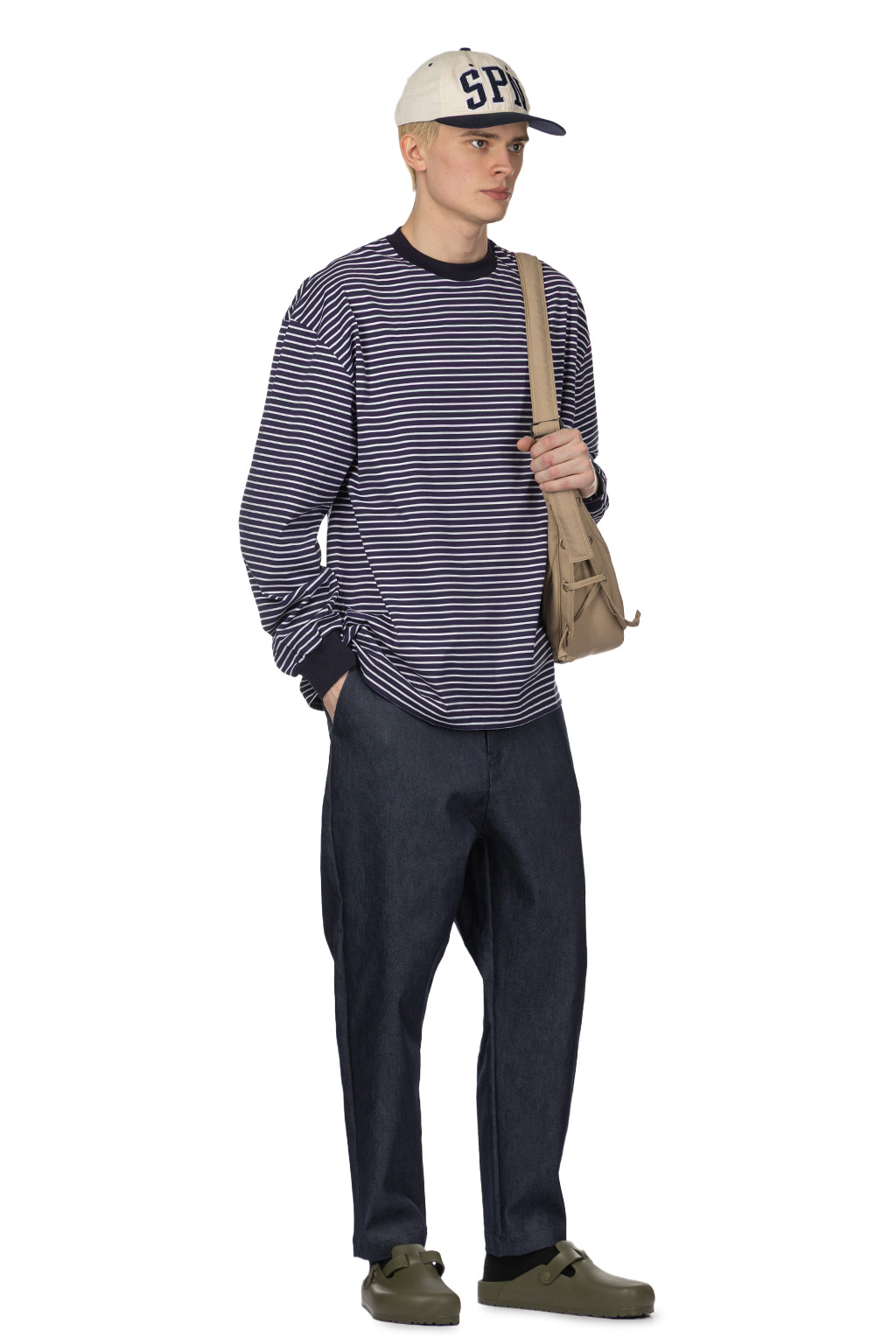 SOPHNET - Border Long Sleeve Tee