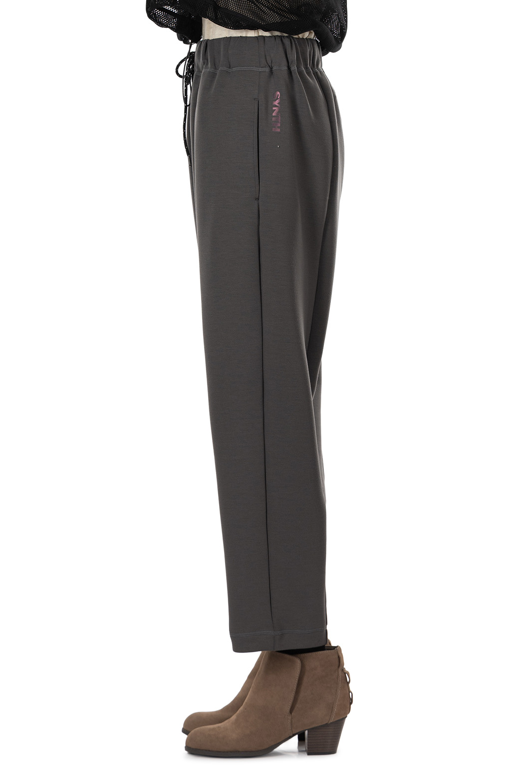 SYNTH - Center Seam PNT - Olive Gray