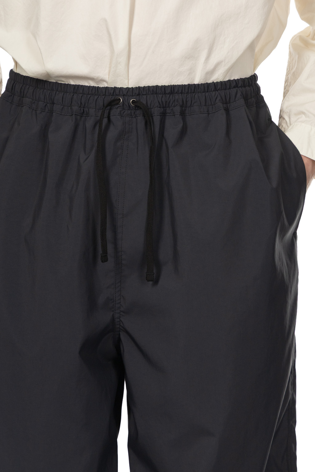 Still by hand - Airy Wide Pants - Ink Black