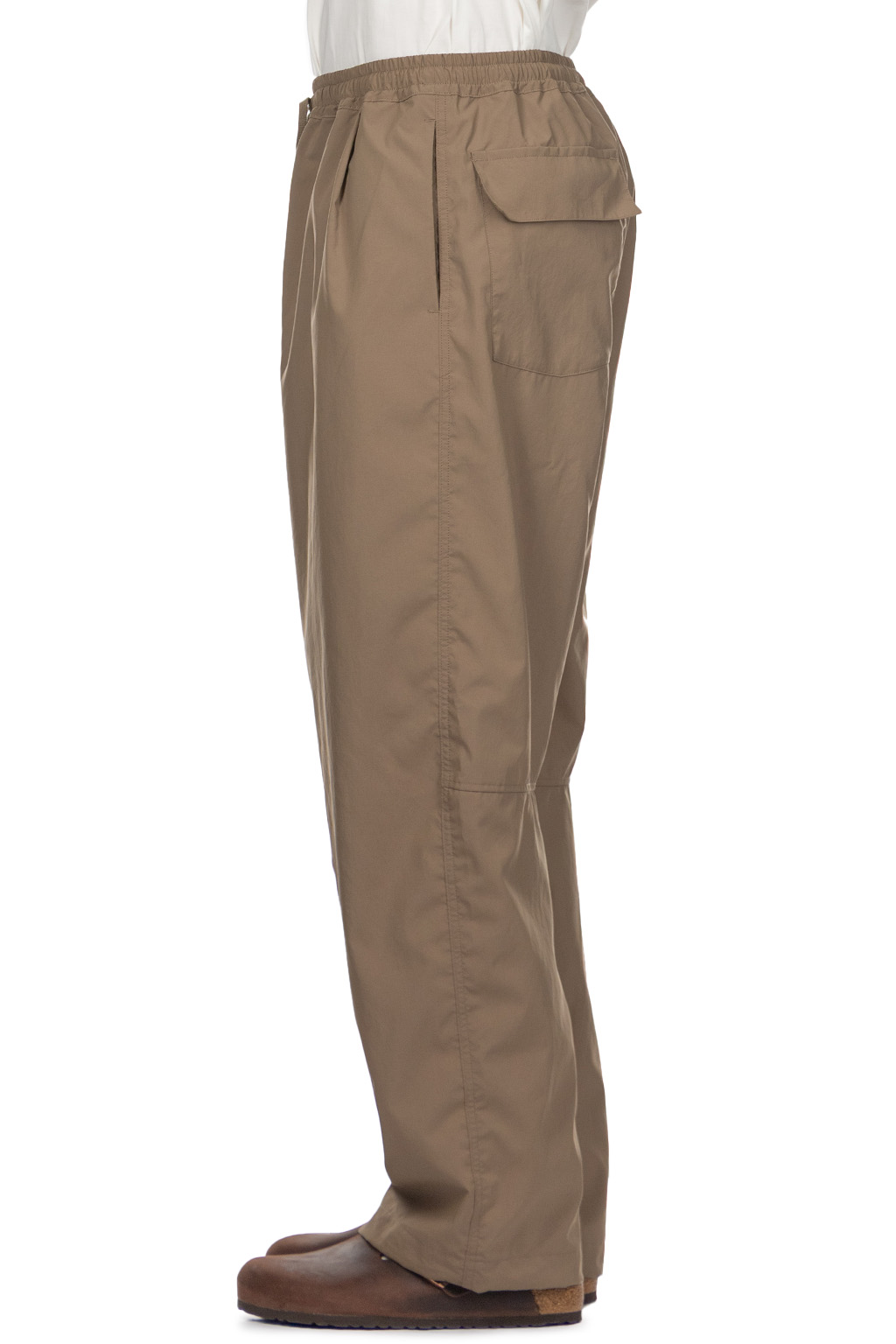 Still by hand - Airy Wide Pants - Khaki