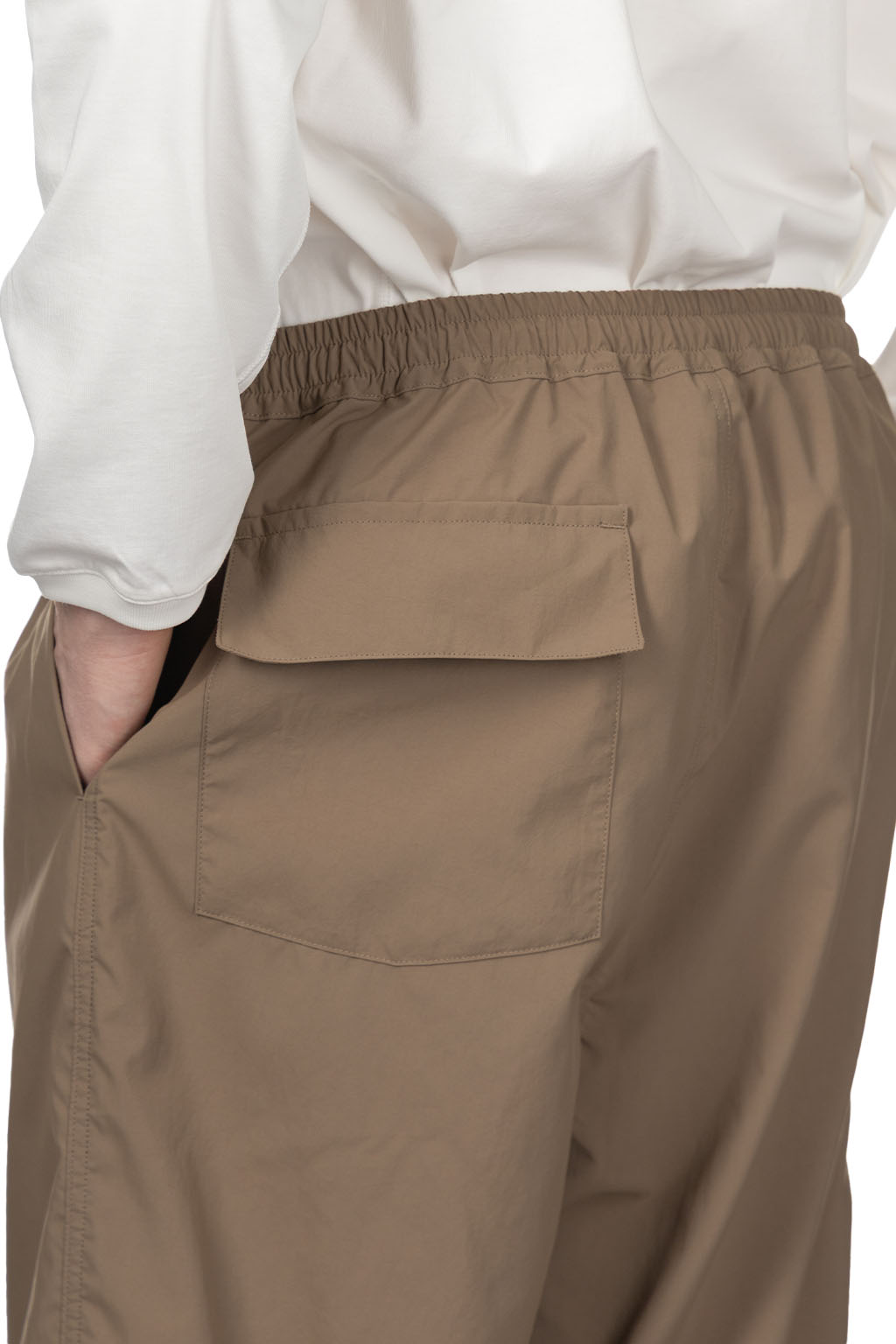 Still by hand - Airy Wide Pants - Khaki