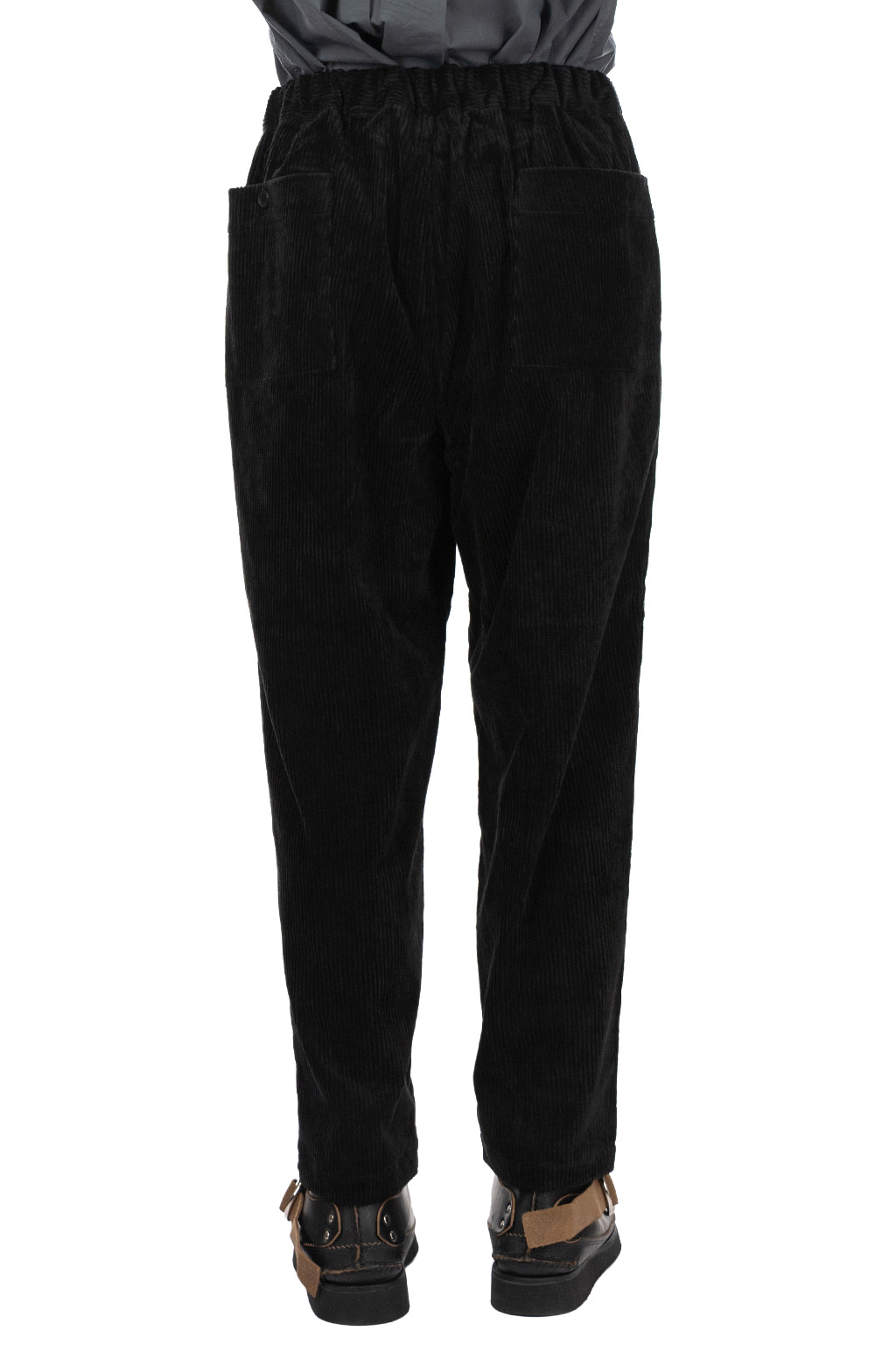 Still by hand - Corduroy Easy Pants - Black