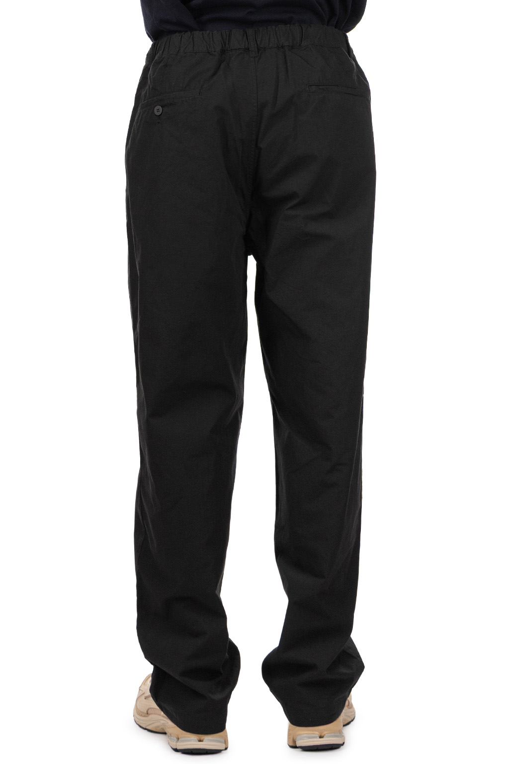 Still by hand - Garment-Dye Deep Tuck Pants - Ink Black