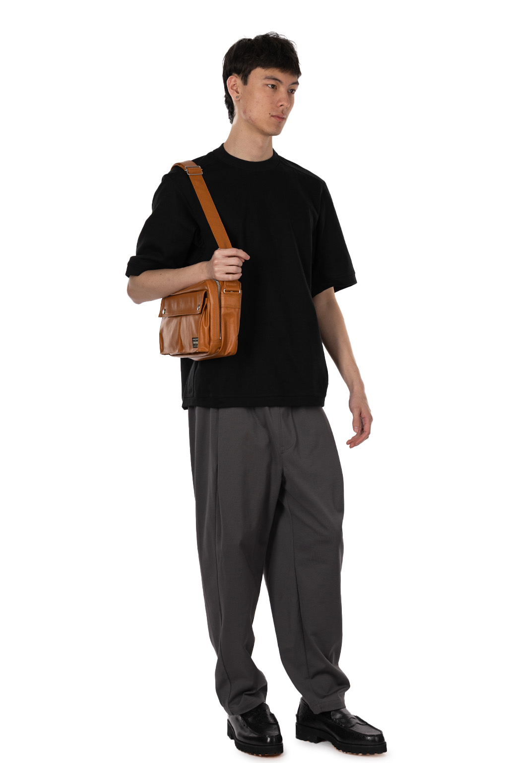 Still by hand - Half sleeve sweatshirt - Black