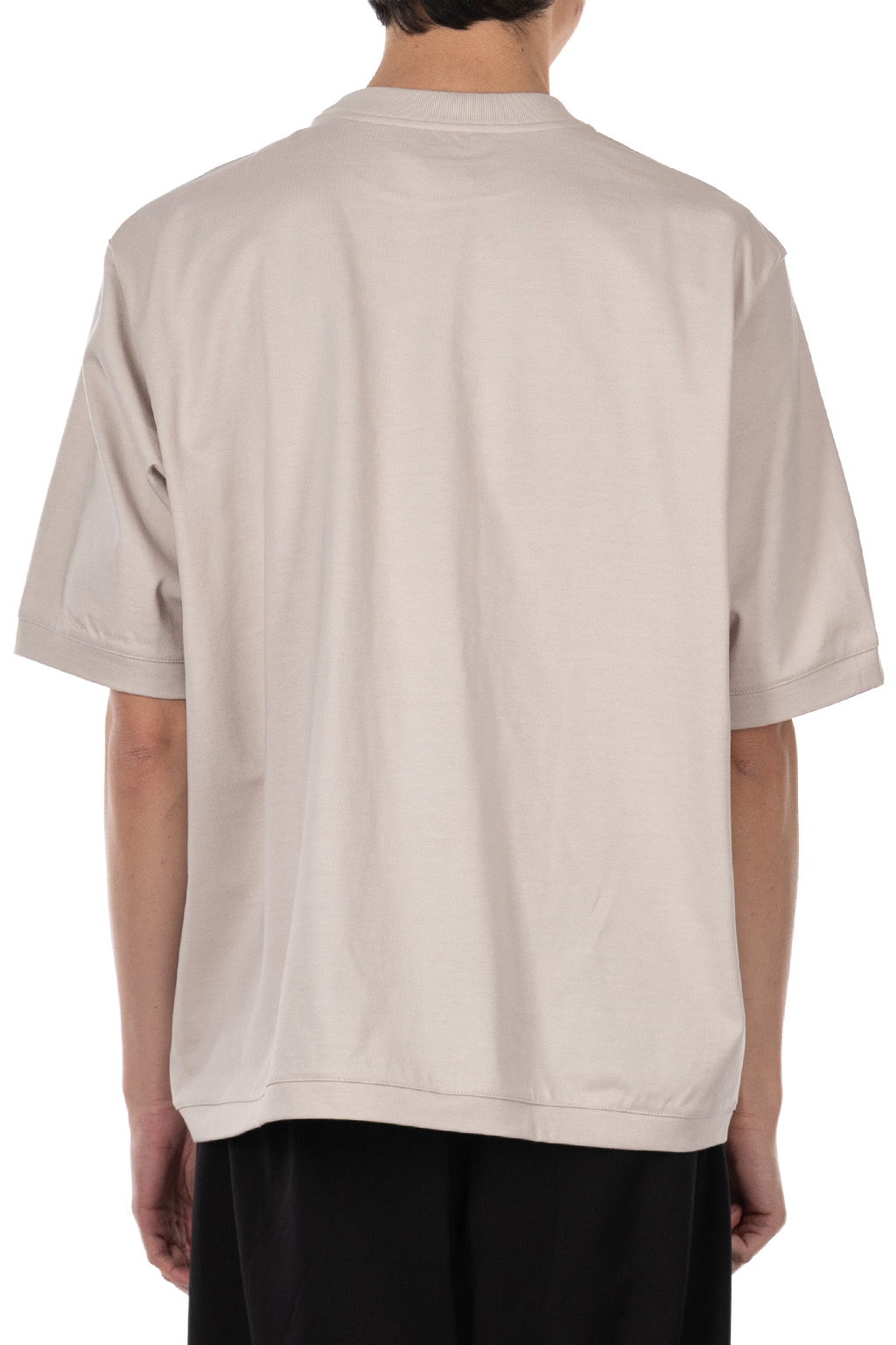 Still by hand - Half sleeve sweatshirt - Pink Beige