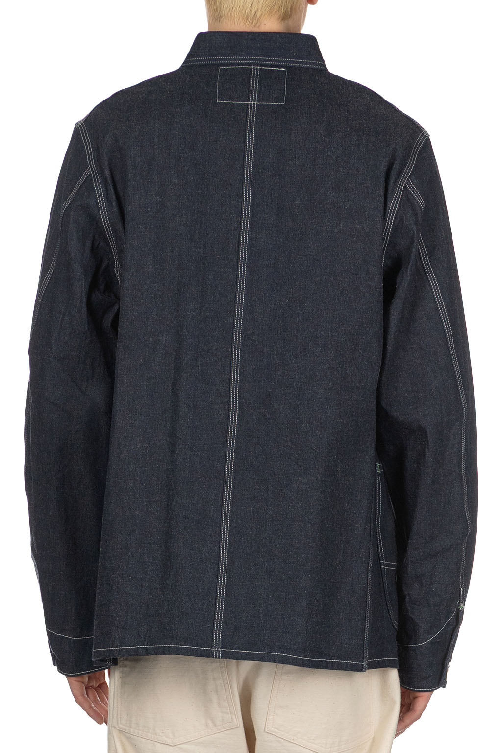 Sugar Cane - 11oz  Blue Denim Work Coat - A NAvy