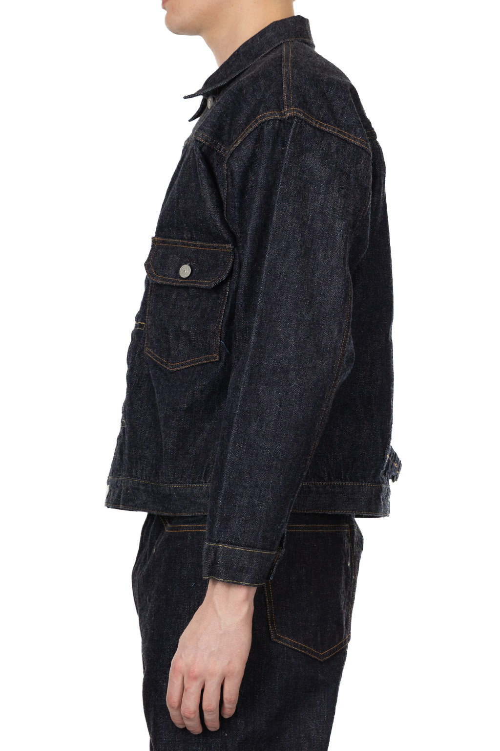 Sugar Cane - 13oz Denim Blouse 1936 Model (T-Back) - One Wash