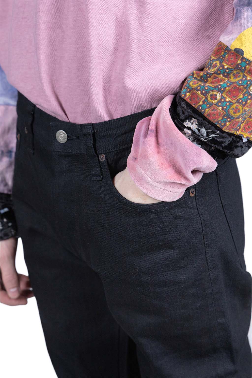 Sugar Cane 1947 Model Type-III - Slim Fit/ Black