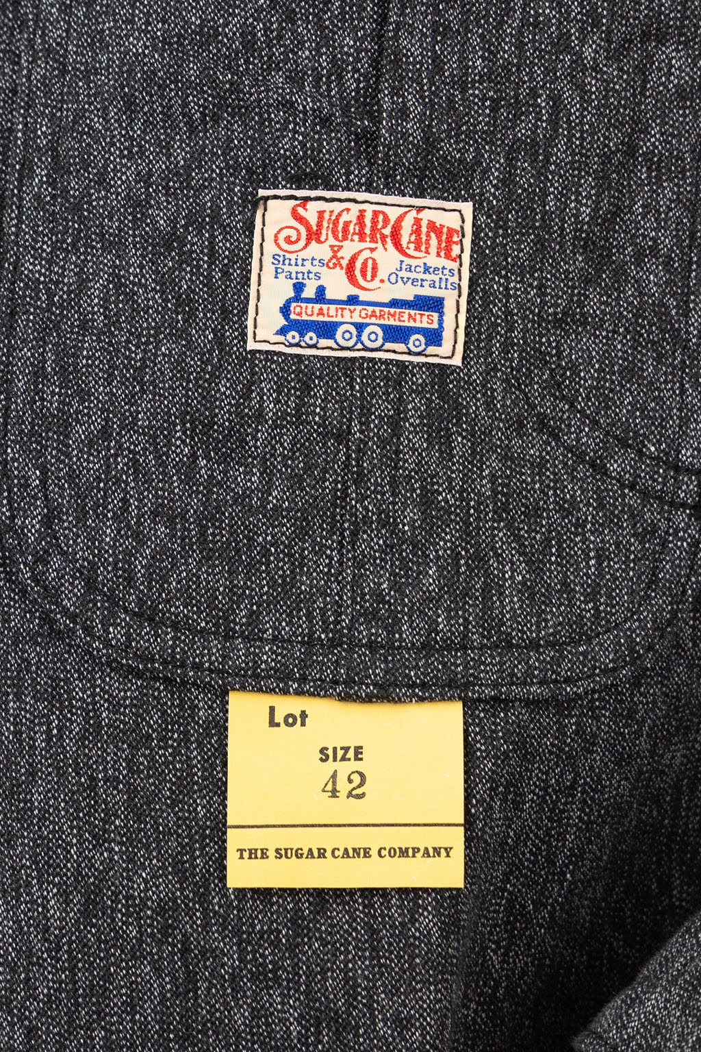 Sugar Cane - Work Coat - A.Black