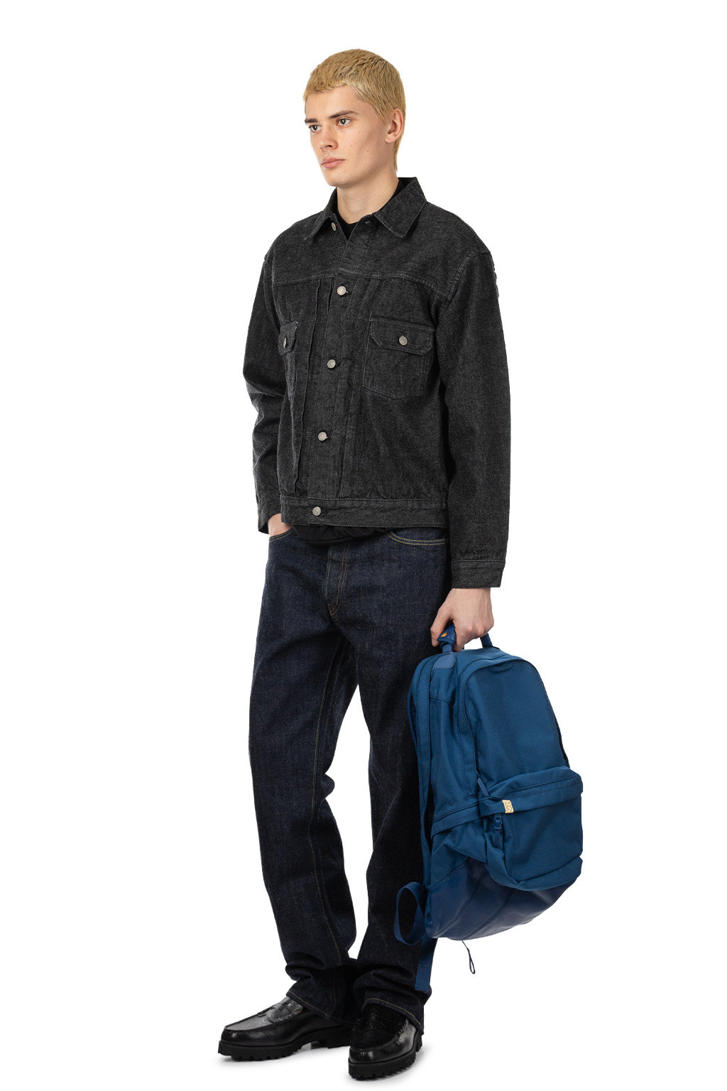 Sugar Cane - Type 2 Jacket- Black Sulfer-dyed - Black