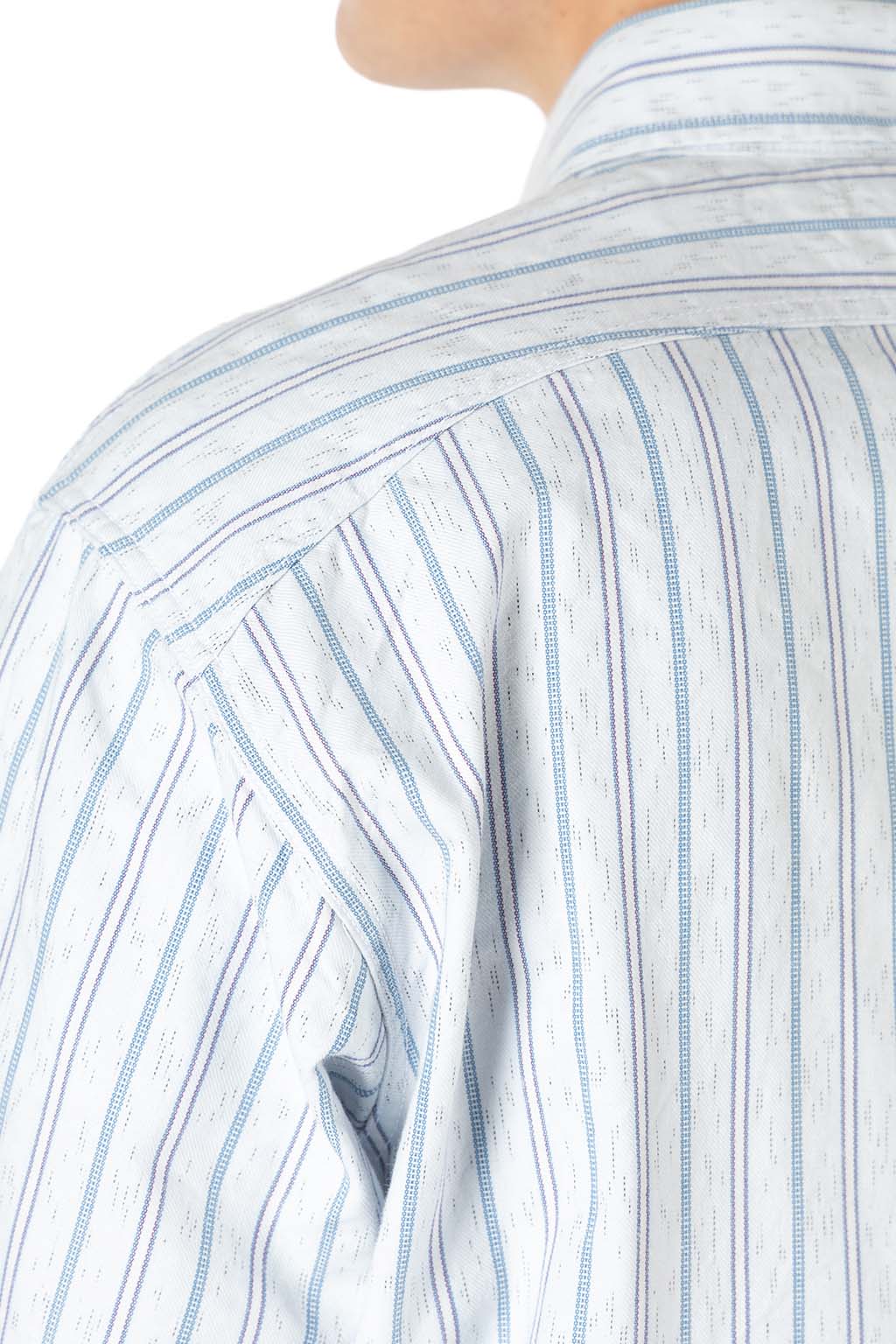 Sugar Cane - Fiction Romance - 6oz. Indigo Stripe Work Shirt