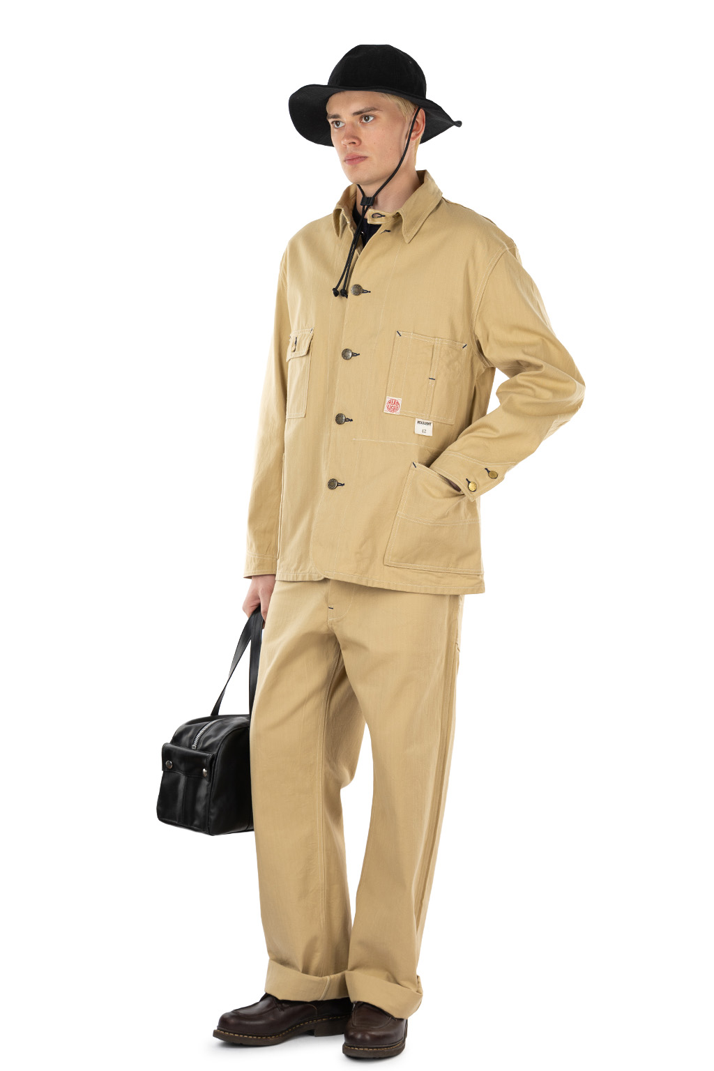 Sugar Cane - Headlight - 10oz Random HBT Work Coat