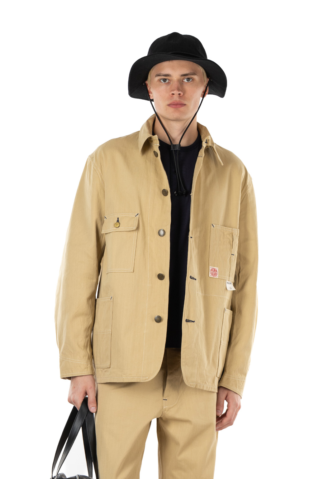Sugar Cane - Headlight - 10oz Random HBT Work Coat