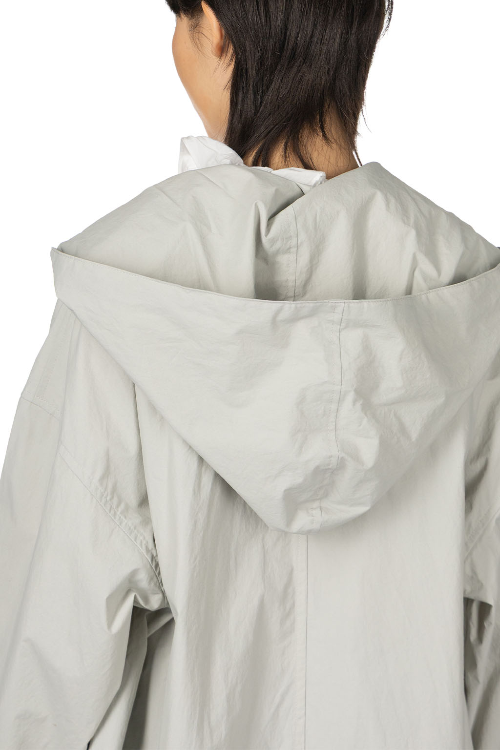 TOUJOURS - Mods Robe Coat - Smoke Grey