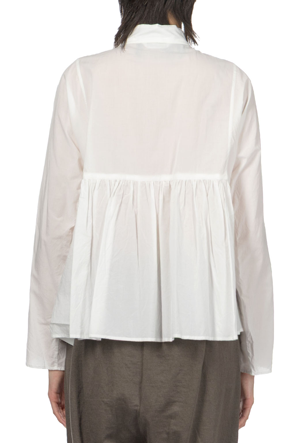 TOUJOURS - Super Fine Cotton Rabari Jacket - White