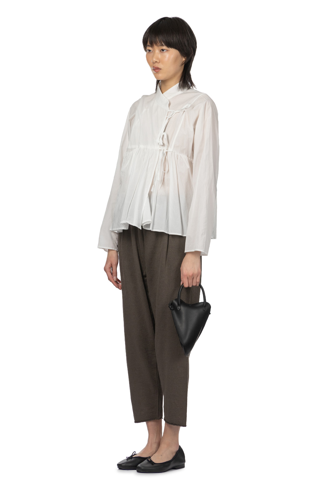 TOUJOURS - Super Fine Cotton Rabari Jacket - White