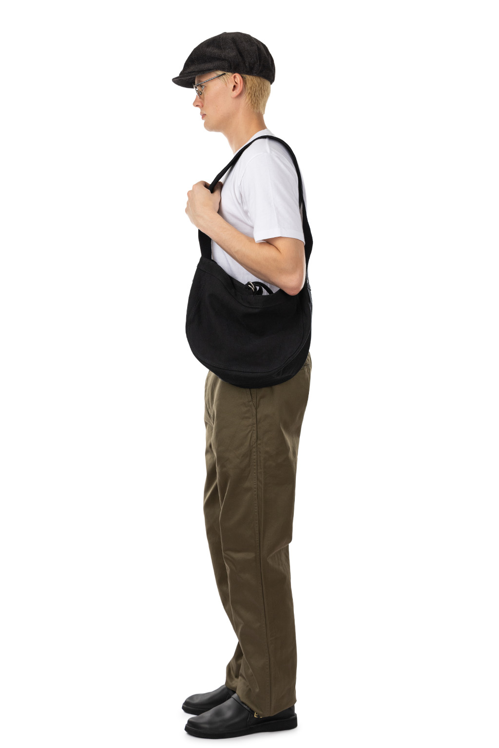 Taiga Takahashi - Lot.018 Newsboy Bag Small - Black