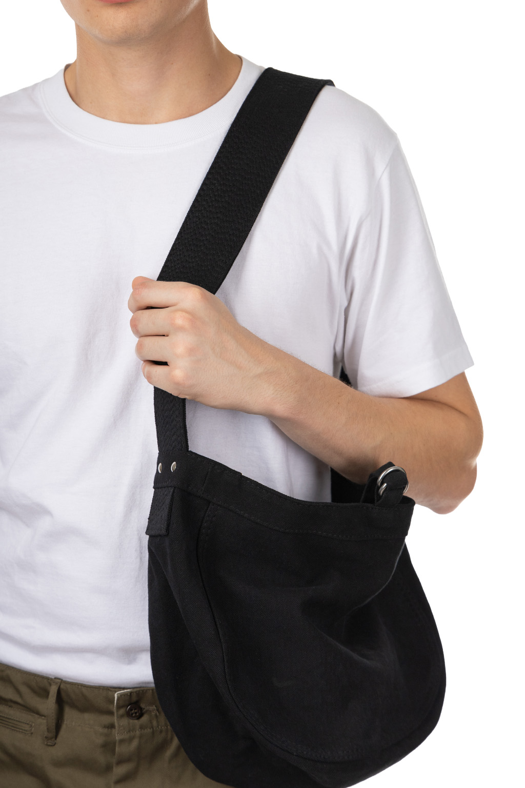 Taiga Takahashi - Lot.018 Newsboy Bag Small - Black