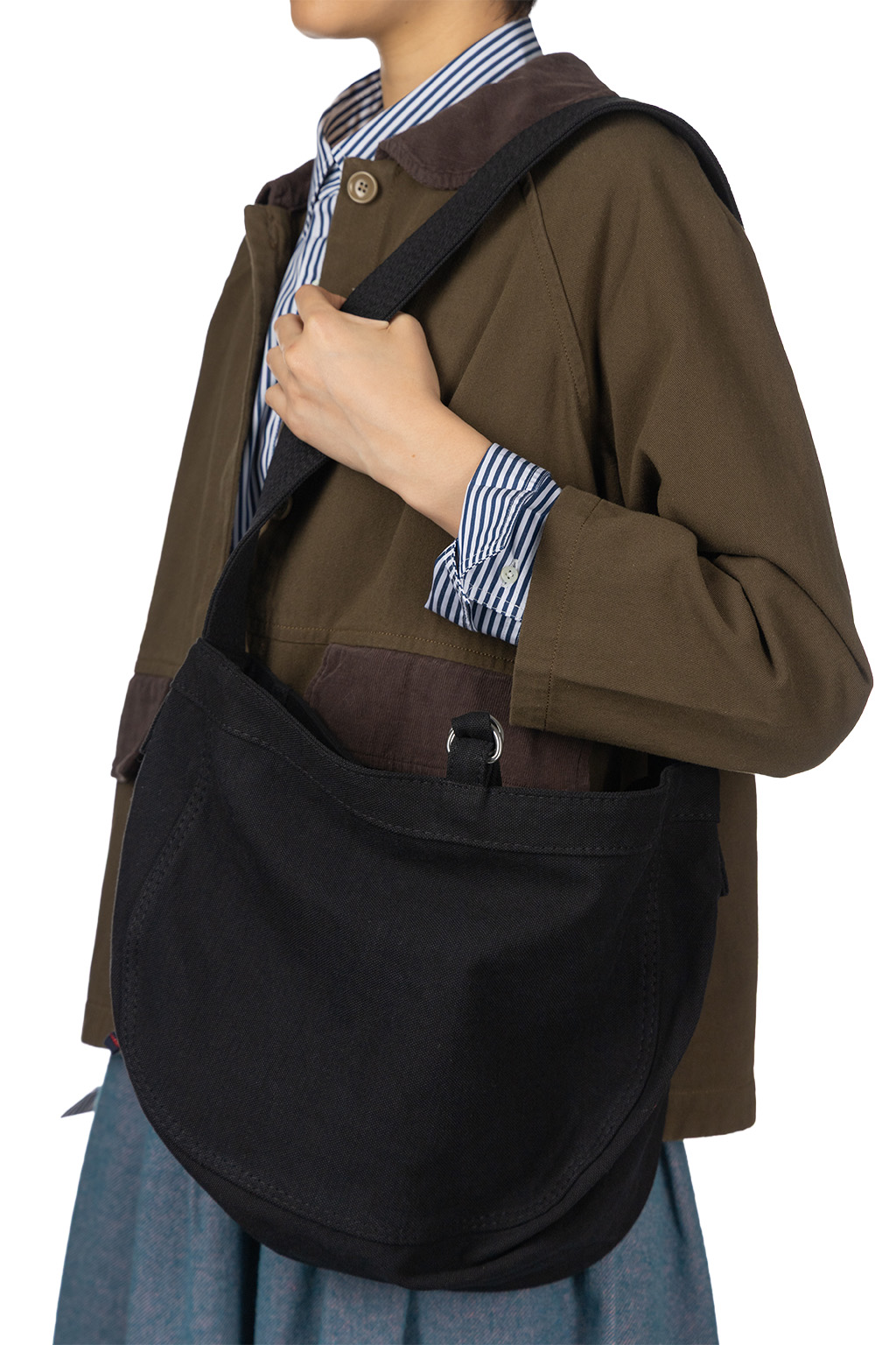 Taiga Takahashi - Lot.018 Newsboy Bag Small - Black