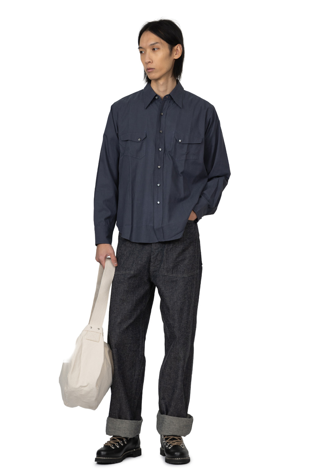 Taiga Takahashi - Lot.188 Cowboy Shirt - Navy