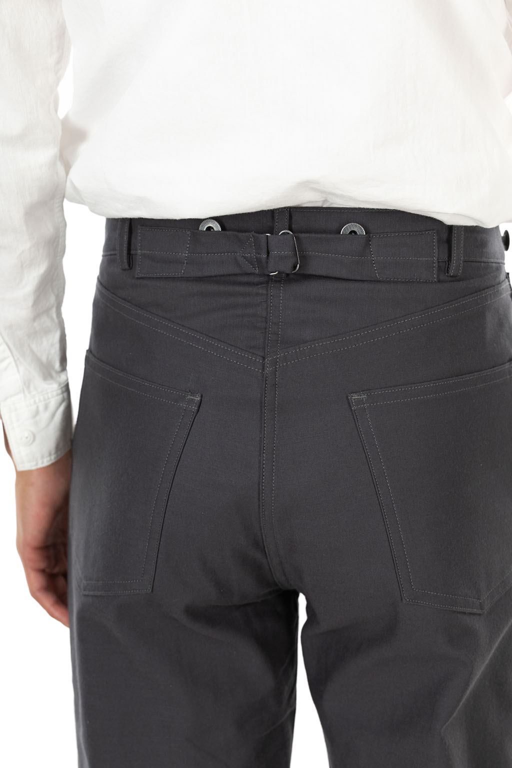Taiga Takahashi - Lot. 225 Buckle-Backed Trousers C 1930 - Charcoal