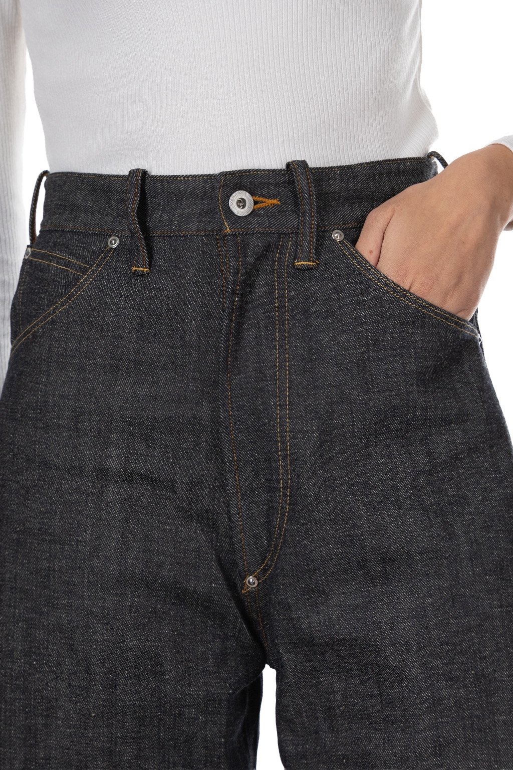 Taiga Takahashi - Lot.705 Denim Trousers W - Raw Indigo