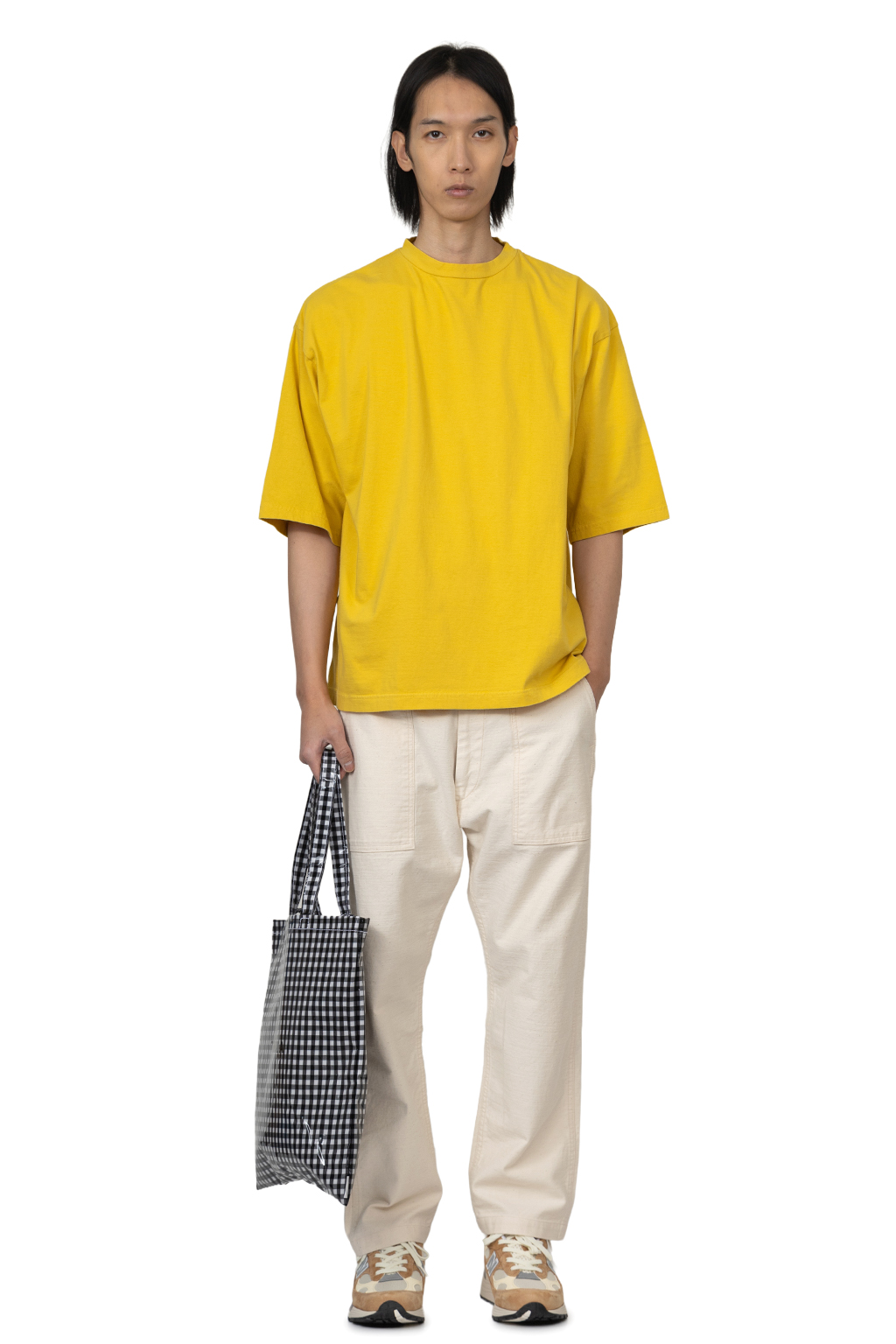 Tembea - 3Handle Tote -  Gingham Black