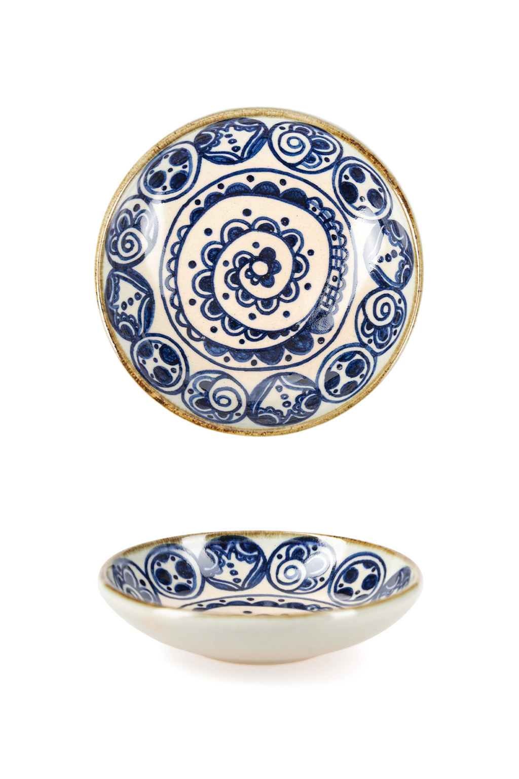 The Art of Japanese Ceramics - Ikuko - Circle Pattern Ceramic Plate