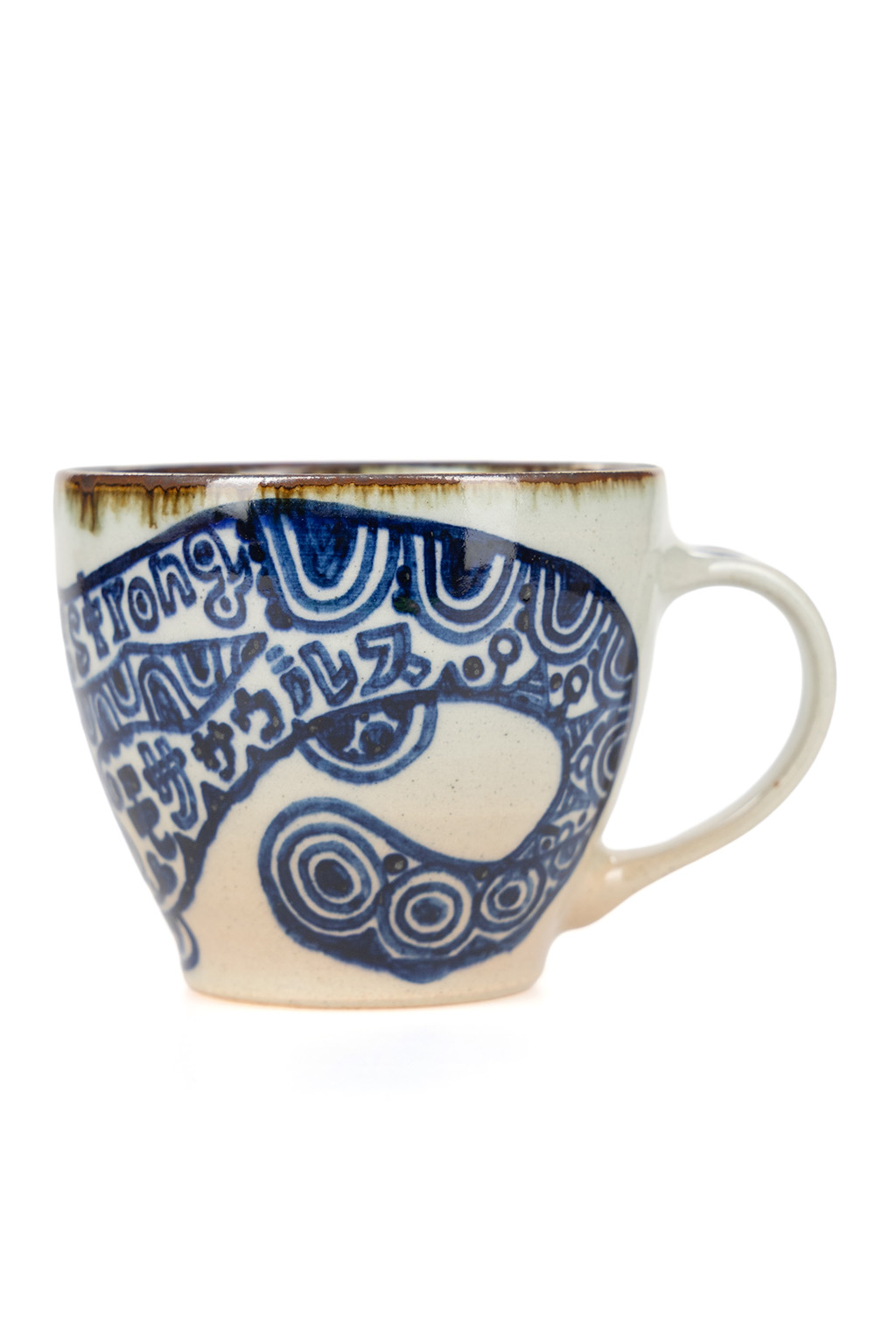 The Art of Japanese Ceramics - Ikuko - Mosasaurus Ceramic Mug - Large