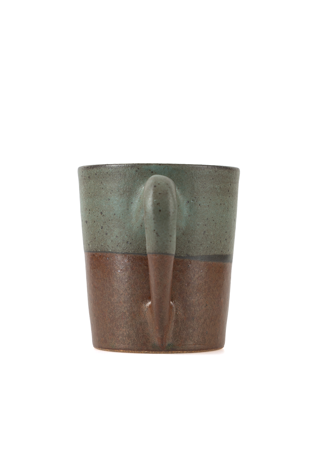 The Art of Japanese Ceramics - Satoko - Mug Cup - Large - Brown-Teal