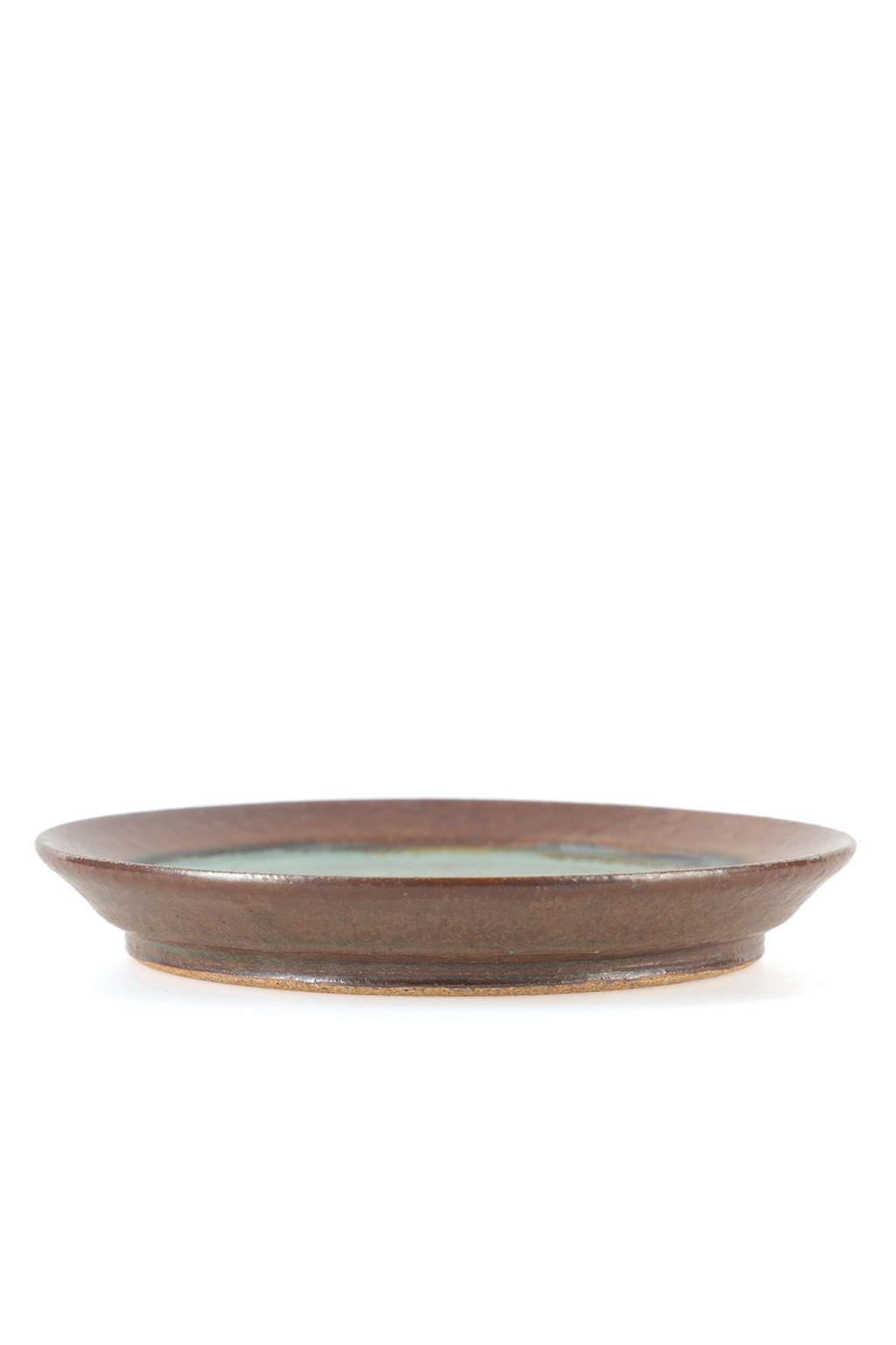 The Art of Japanese Ceramics - Satoko - Saucer - Brown-Teal