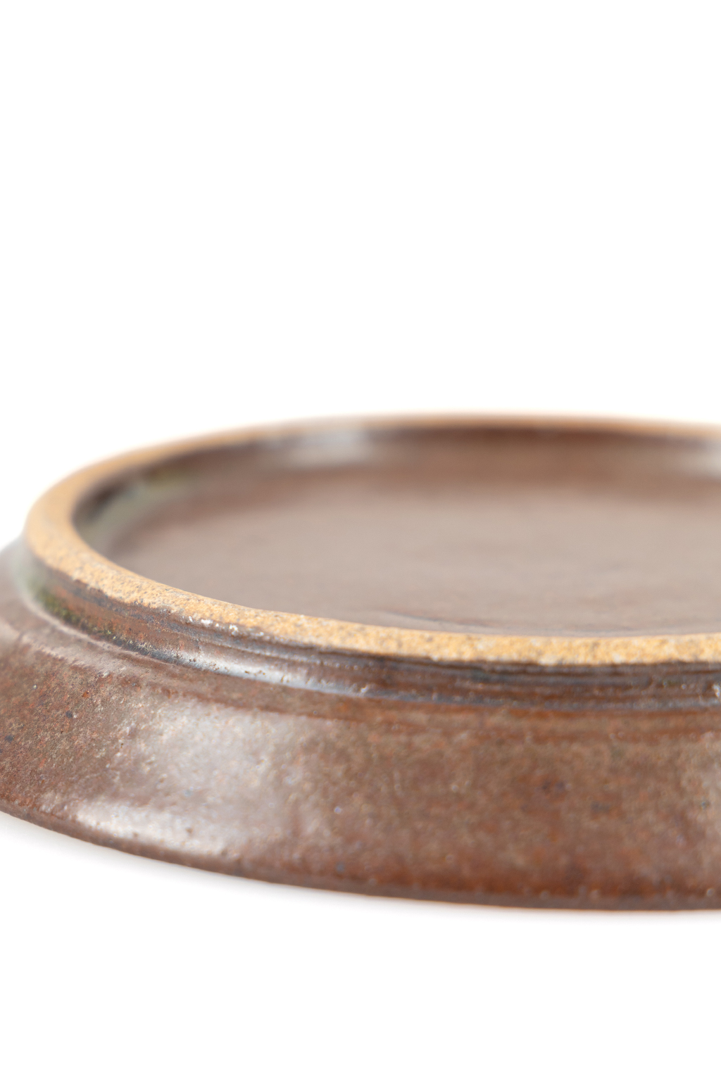 The Art of Japanese Ceramics - Satoko - Saucer - Brown-Teal