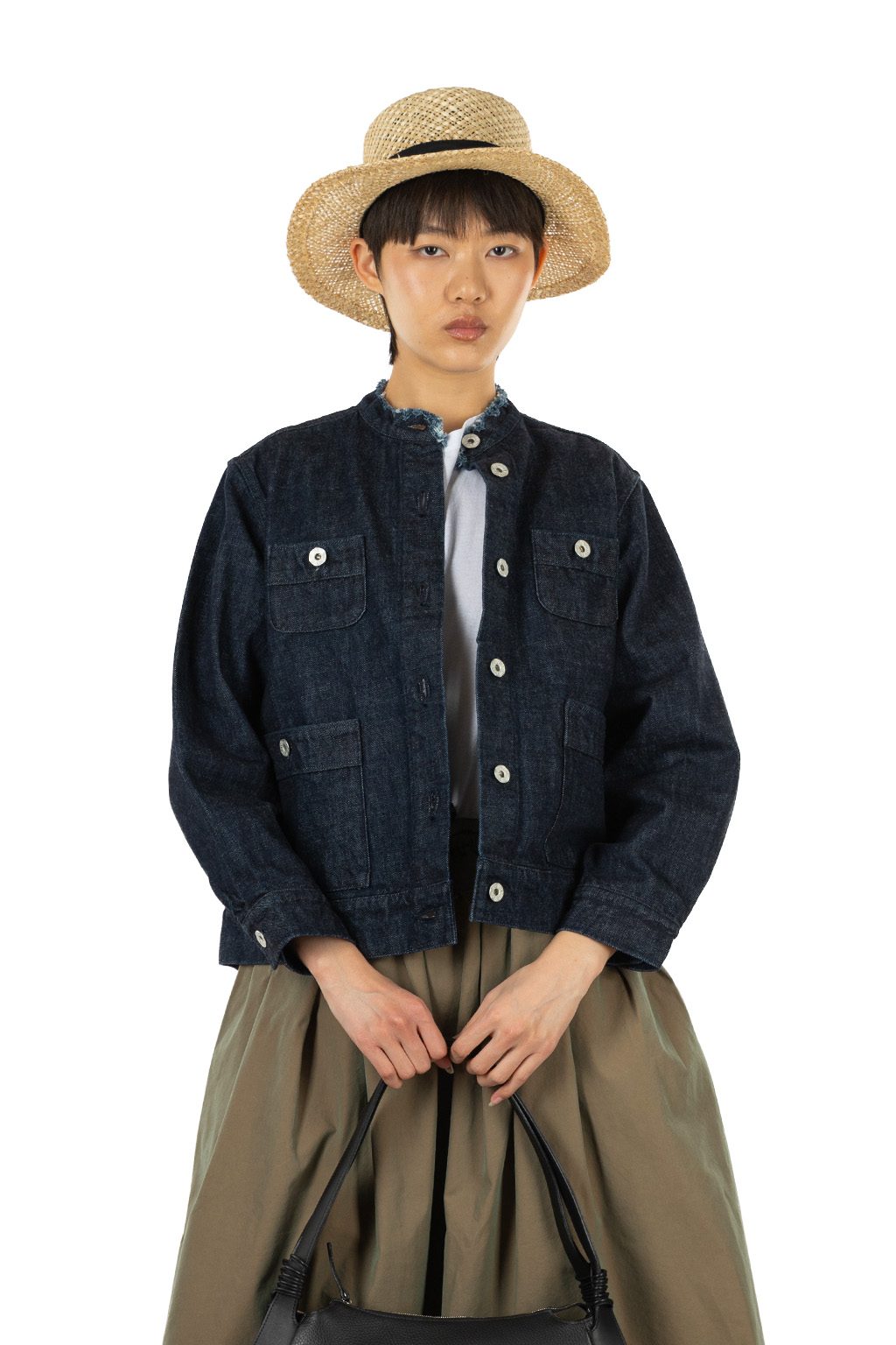 Tigre Brocante - 13.5oz Cut-Off Denim Jacket