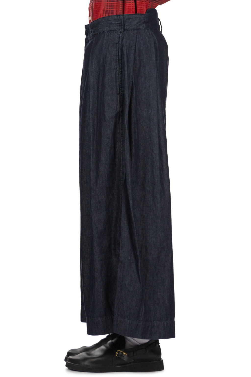 Tigre Brocante - 6oz Denim Hakama Pants - Indigo