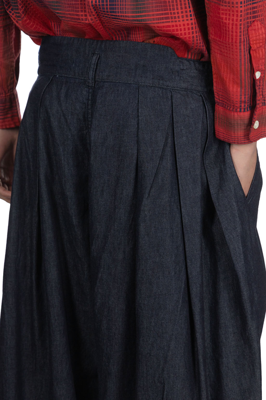 Tigre Brocante - 6oz Denim Hakama Pants - Indigo