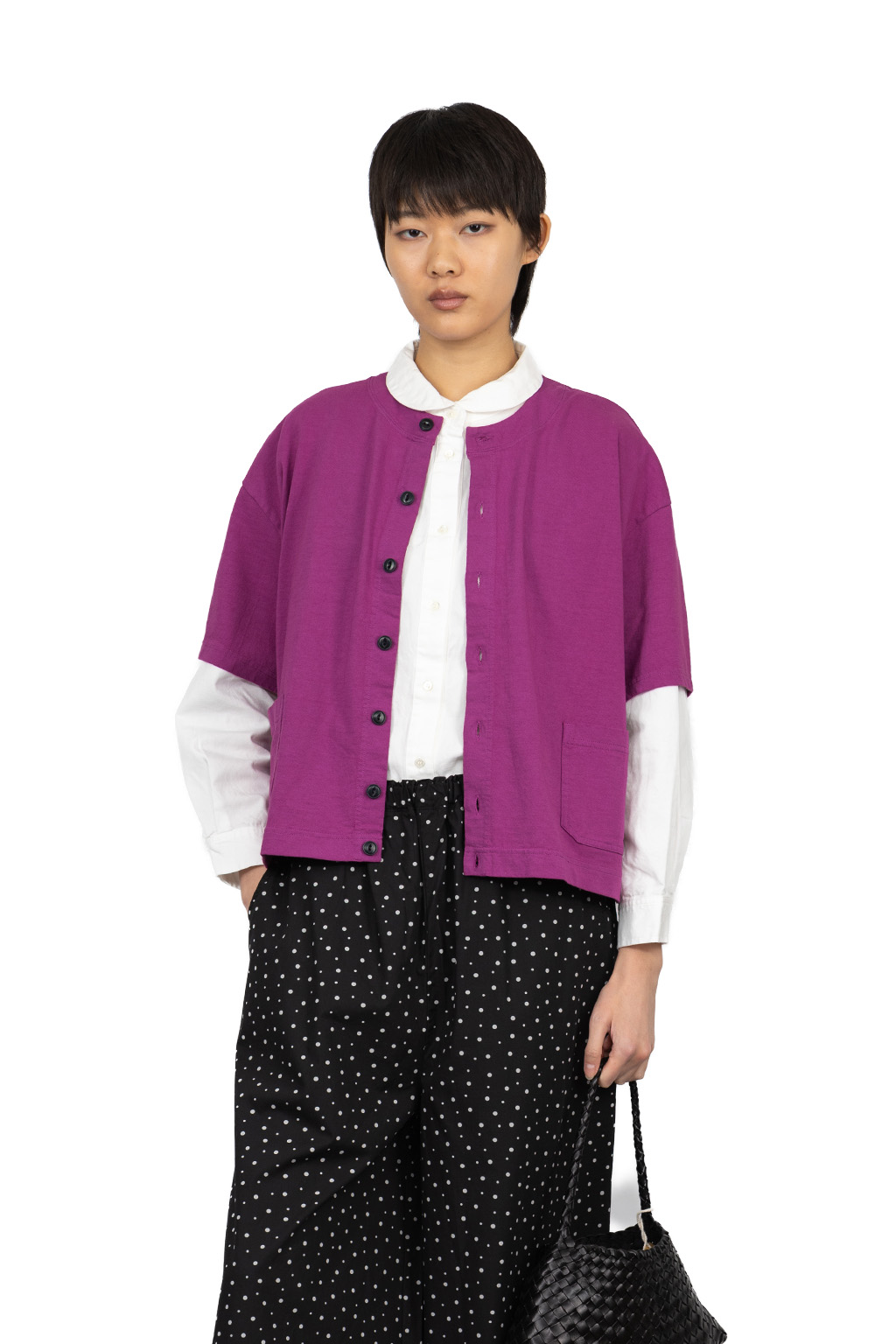 Tigre Brocante - American Vintage Venice Beach SS Cardigan-Pink