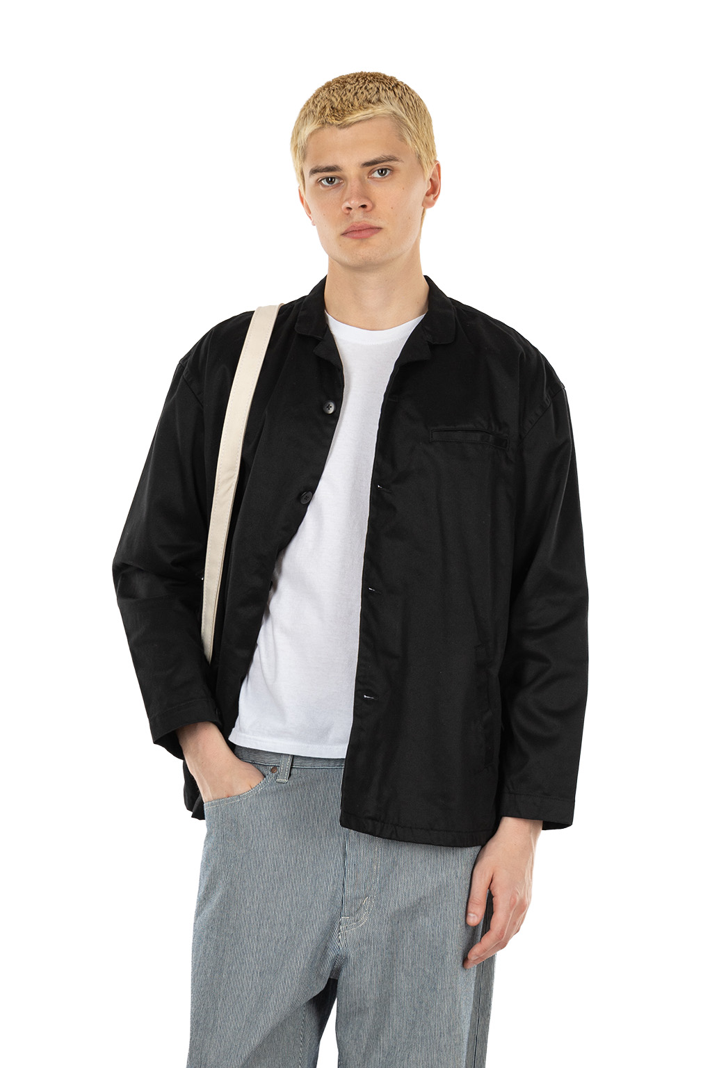 Tigre Brocante - Chino Foreman Tailored Jacket - Black