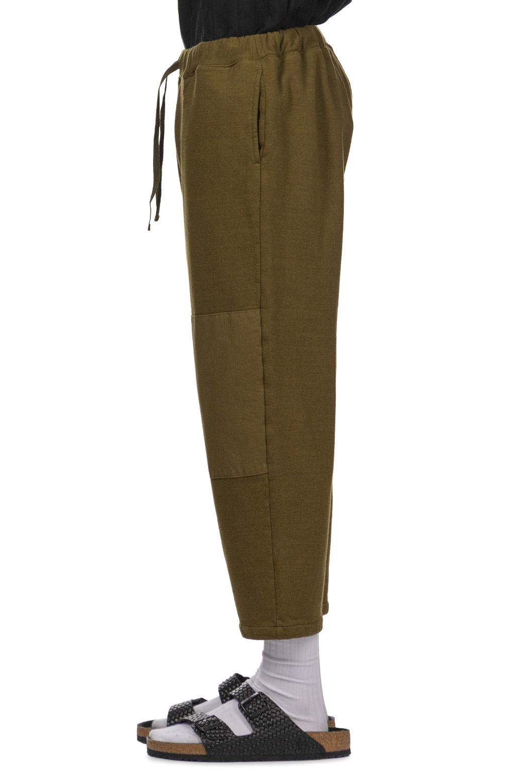 Tigre Brocante - Heather Patch Sweat Pants - Khaki