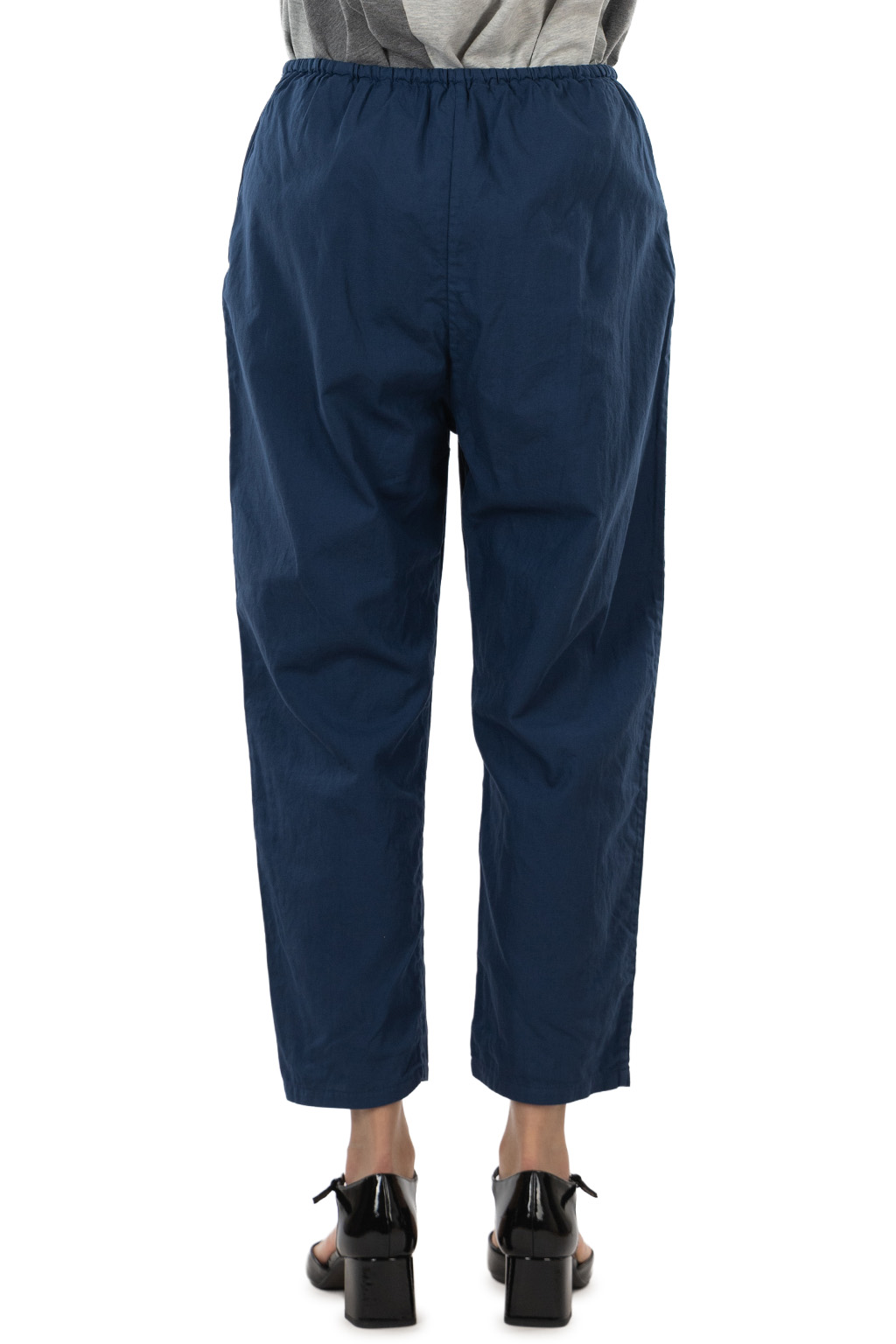Tigre Brocante - Organic Twill Kurta Pants - Navy