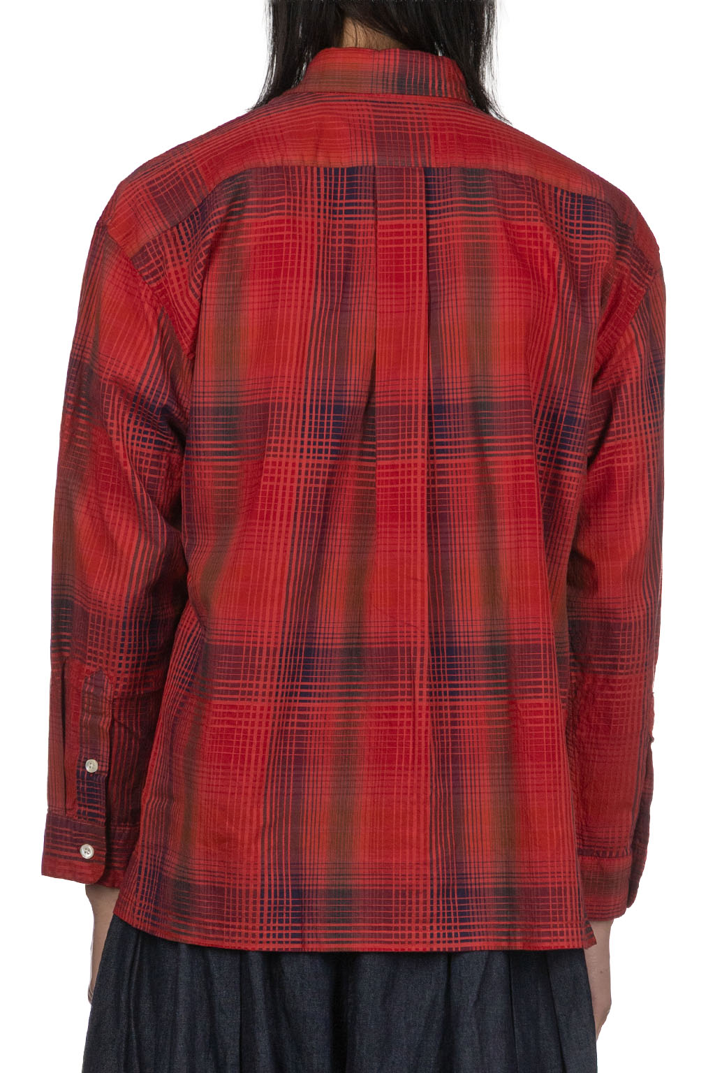 Tigre Brocante - Round Collar Venice Beach Shirt - Red