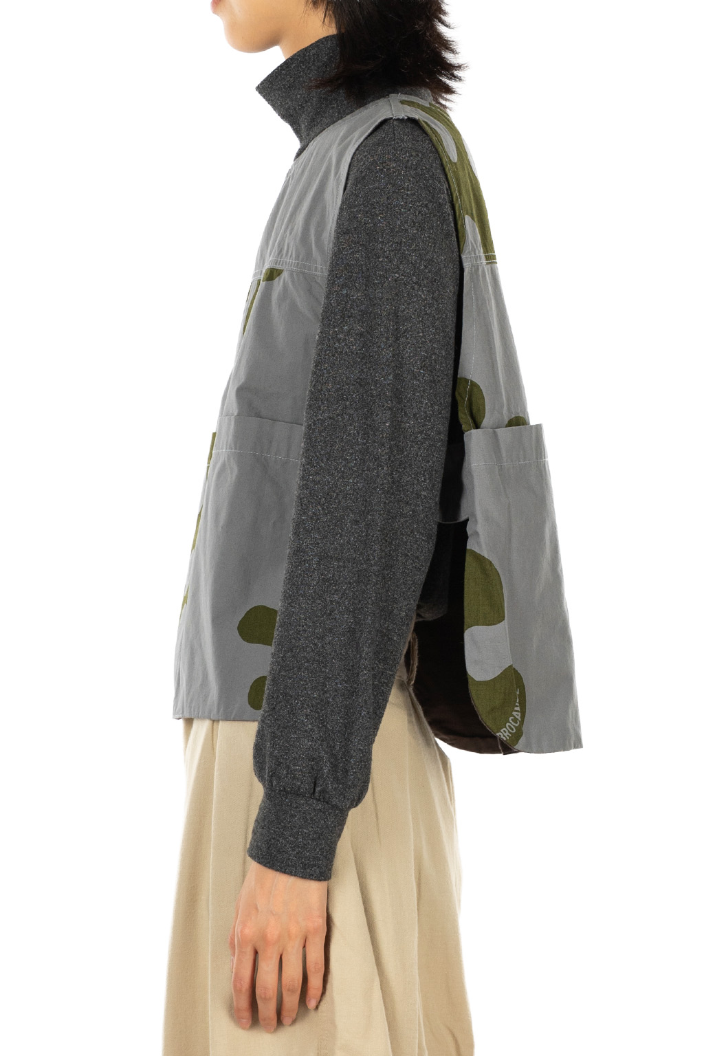 Tigre Brocante - TB Amoeba Kamo Hunting Bib Vest - Grey